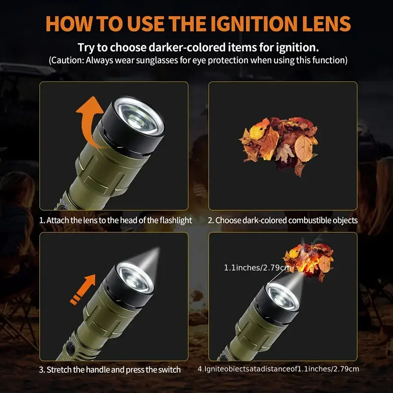 Ultra Powerful Flashlight Conc - Spark Plug ulasan dan harga