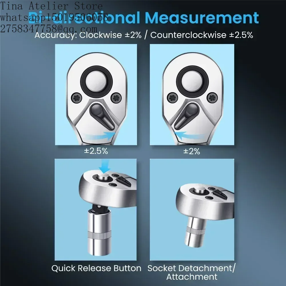 GOYOJO Professional Digital To - Torque Wrench ulasan dan harga