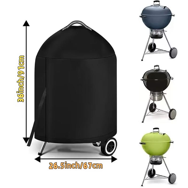 Black Round Outdoor Grill Cove - Spark Plug ulasan dan harga