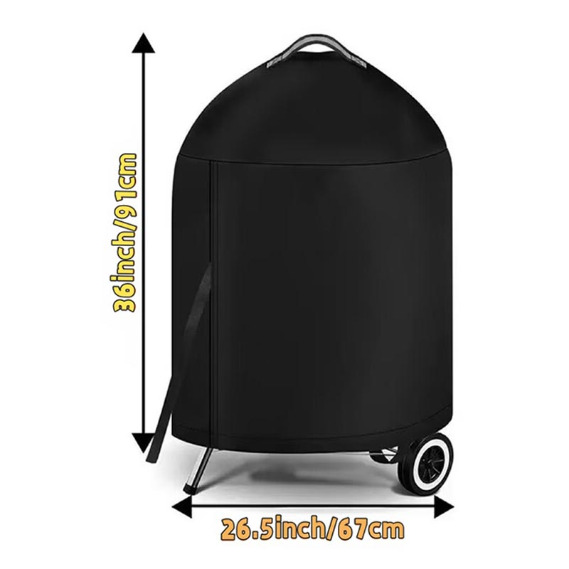 Black Round Outdoor Grill Cove - Spark Plug ulasan dan harga