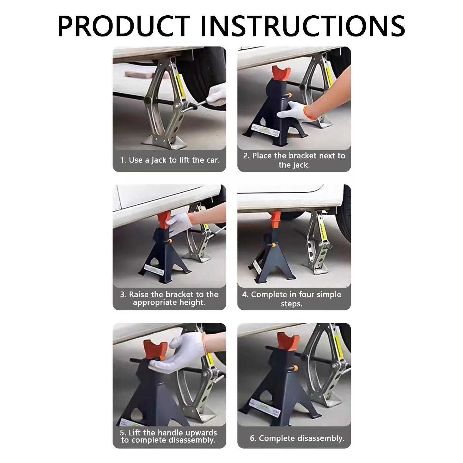 Truck Jack Stands 3 Ton/ 6 Ton - Car Lift ulasan dan harga